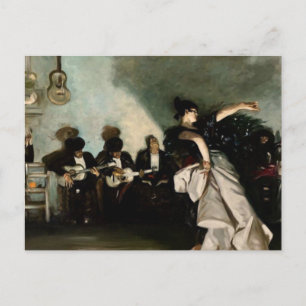 John Singer Sargent-El Jaleo Briefkaart