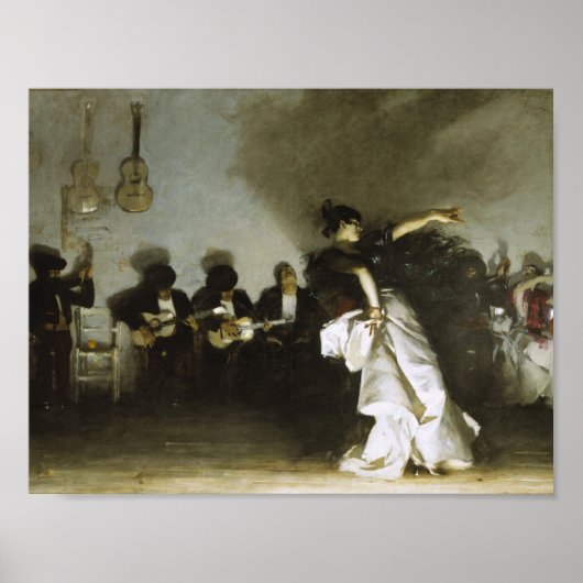John Singer Sargent - El Jaleo Poster (Voorkant)