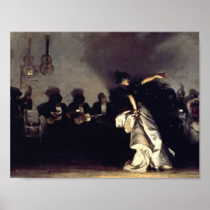 John Singer Sargent-El Jaleo Poster