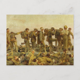 John Singer Sargent - Gassed Briefkaart