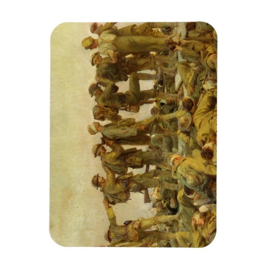 John Singer Sargent - Gassed Magneet (Verticaal)