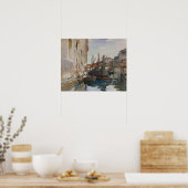 John Singer Sargent - Giudecca Poster (Keuken)