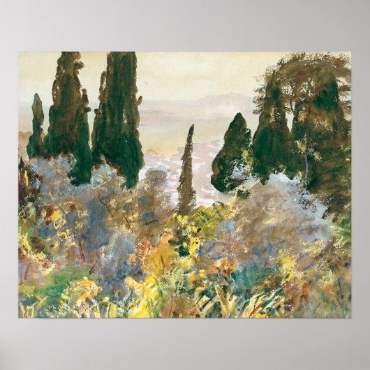John Singer Sargent - Granada Poster (Voorkant)