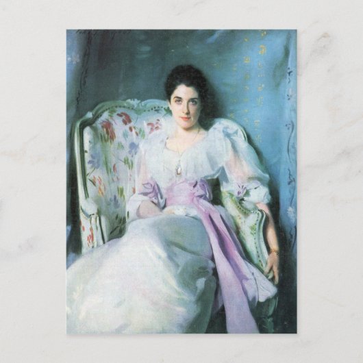 John Singer Sargent - Lady Agnew Briefkaart (Voorkant)