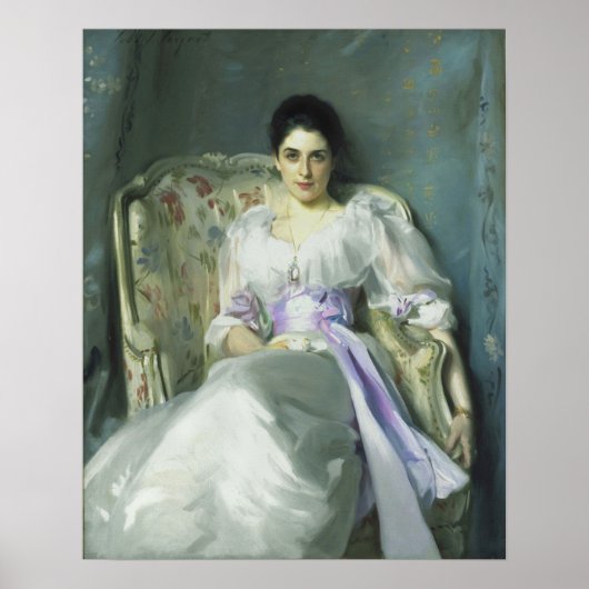 John Singer Sargent Lady Agnew Poster (Voorkant)