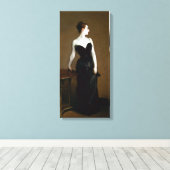 John Singer Sargent Madame X Canvas Afdruk (Insitu (Houten vloer))