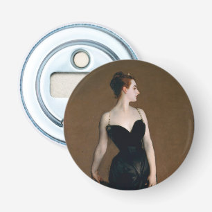 John Singer Sargent Madame X Classic Portret Button Flesopener