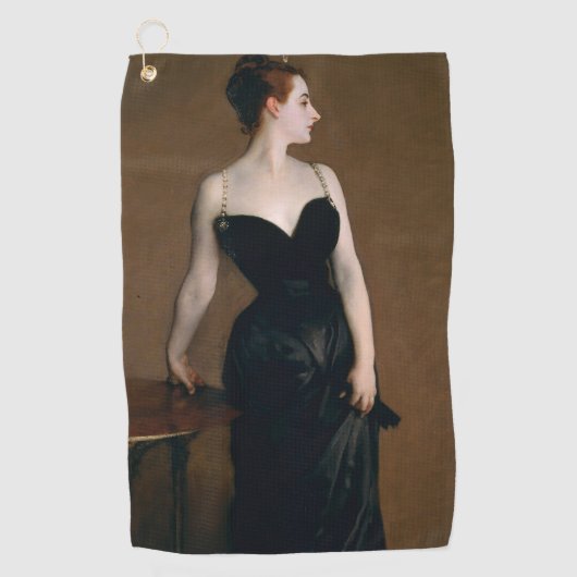 John Singer Sargent Madame X Classic Portret Golfhanddoek (Voorkant)