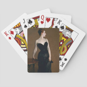 John Singer Sargent Madame X Classic Portret Pokerkaarten