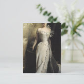 John Singer Sargent-Mrs Ralph Curtis Briefkaart (Staand voorkant)