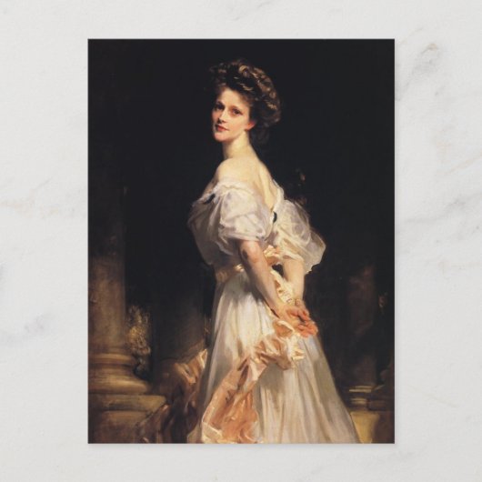 John Singer Sargent - Nancy Astor Briefkaart (Voorkant)