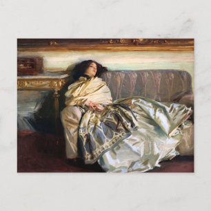 John Singer Sargent Nonchaloir Briefkaart