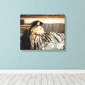 John Singer Sargent Nonchaloir Canvas Print (Insitu (Houten vloer))