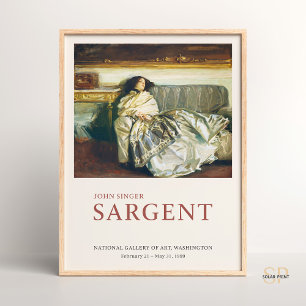 John Singer Sargent Nonchaloir Repose schilderij k Poster