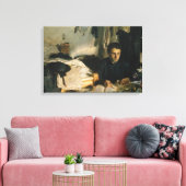 John Singer Sargent - Padre Sebastiano Canvas Afdruk (Insitu (Woonkamer))