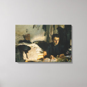 John Singer Sargent - Padre Sebastiano Canvas Afdruk