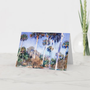 John Singer Sargent-Palms Kaart