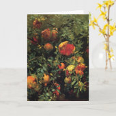 John Singer Sargent- Pomegranates, Majorca Kaart (Gele Bloem)