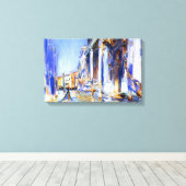 John Singer Sargent Rio dell'Angelo Venetië Canvas Afdruk (Insitu (Houten vloer))