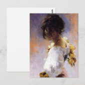 John Singer Sargent Rosina Briefkaart (Voorkant / Achterkant)