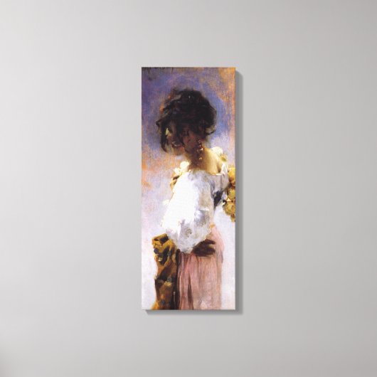 John Singer Sargent Rosina Canvas Print (Voorkant)