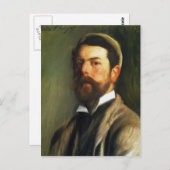 John Singer Sargent-Self-Portrait Briefkaart (Voorkant / Achterkant)
