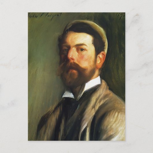 John Singer Sargent-Self-Portrait Briefkaart (Voorkant)