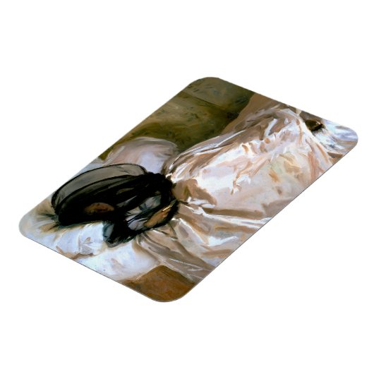 John Singer Sargent - The Mosquito Net Magneet (Linkerzijde)