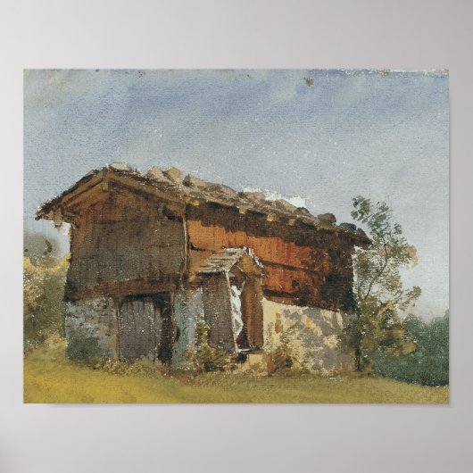 John Singer Sargent - Tyrolean Shrine Poster (Voorkant)