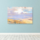 John Singer Sargent - uit Jerusalem Canvas Afdruk (Insitu (Houten vloer))