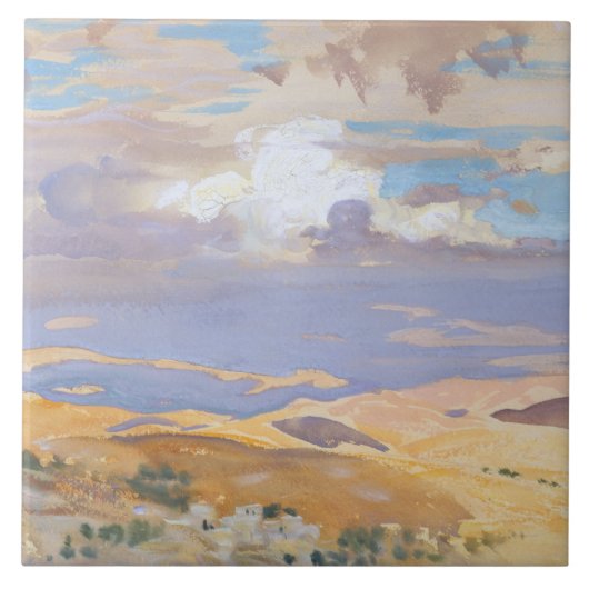 John Singer Sargent - uit Jerusalem Tegeltje (Voorkant)