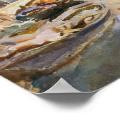 John Singer Sargent - Venetiaans kanaal Poster (Hoek)