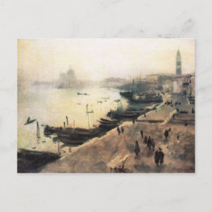 John Singer Sargent - Venetië bij slecht weer Briefkaart