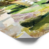 John Singer Sargent Villa di Marlia, Lucca A Fount Poster (Hoek)