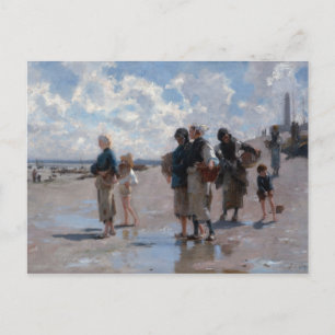 John Singer Sargent Vist Oesters bij Cancale Briefkaart