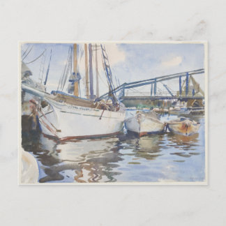 John Singer Sargent Waterverf - Seascape Briefkaart