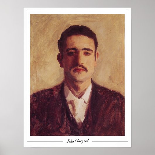 John Singer Sargent Zedign Affiche d'art #107-2 (Devant)