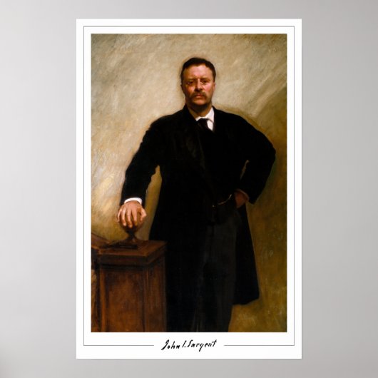John Singer Sargent Zedign Affiche d'art #13 (Devant)