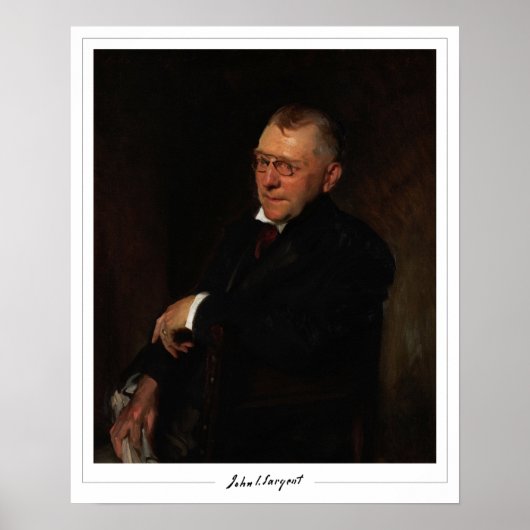 John Singer Sargent Zedign Affiche d'art #19 (Devant)