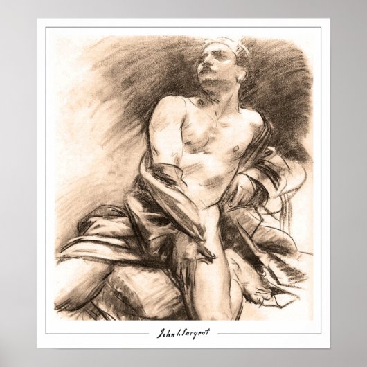 John Singer Sargent Zedign Affiche d'art #281-2 (Devant)