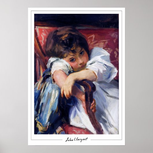 John Singer Sargent Zedign affiche d'art #302 (Devant)