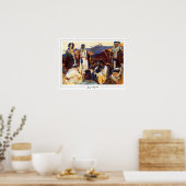 John Singer Sargent Zedign Affiche d'art #462-2 (Cuisine)