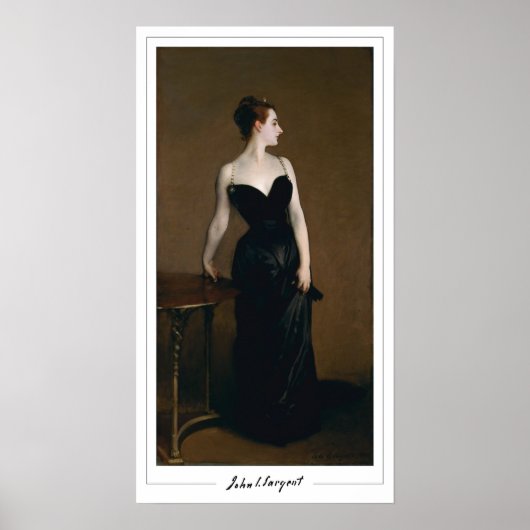 John Singer Sargent Zedign affiche d'art #62-2 (Devant)