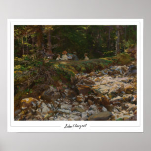 John Singer Sargent Zedign affiche d'art #7
