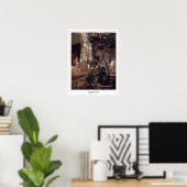 John Singer Sargent Zedign Affiche d'art #74-2 (Bureau à domicile)