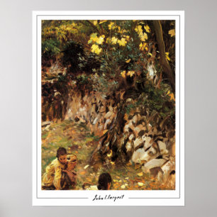 John Singer Sargent Zedign Art Affiche #20-2