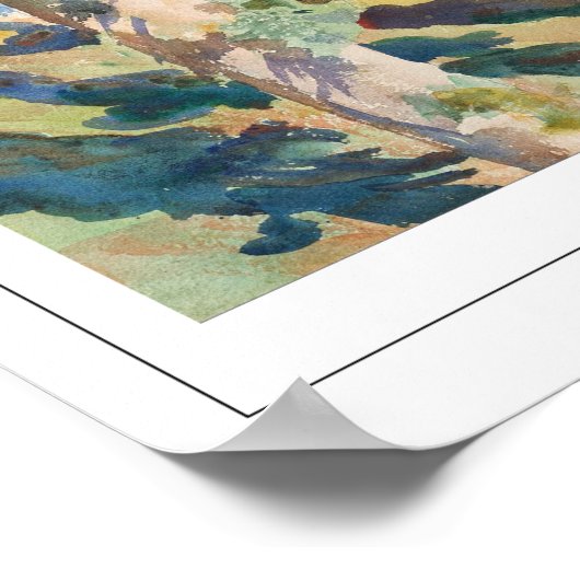 John Singer Sargent Zedign Art Poster #11 (Hoek)