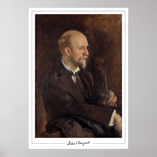 John Singer Sargent Zedign Art Poster #137-2 (Voorkant)