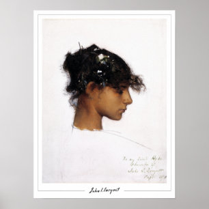 John Singer Sargent Zedign Art Poster #2