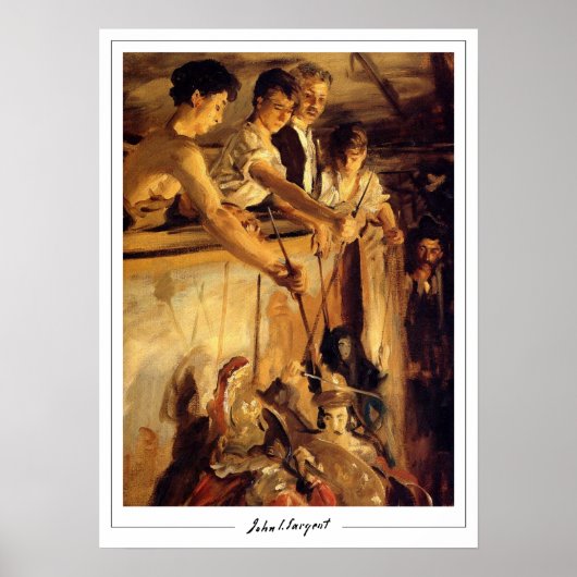 John Singer Sargent Zedign Art Poster #215-2 (Voorkant)